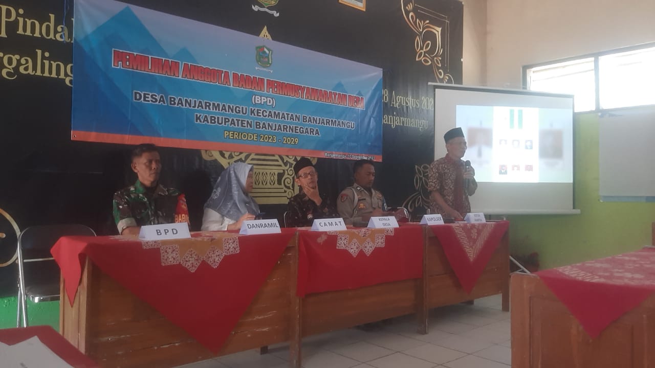 Pemilihan Anggota BPD Desa sawal Periode 2023-2029